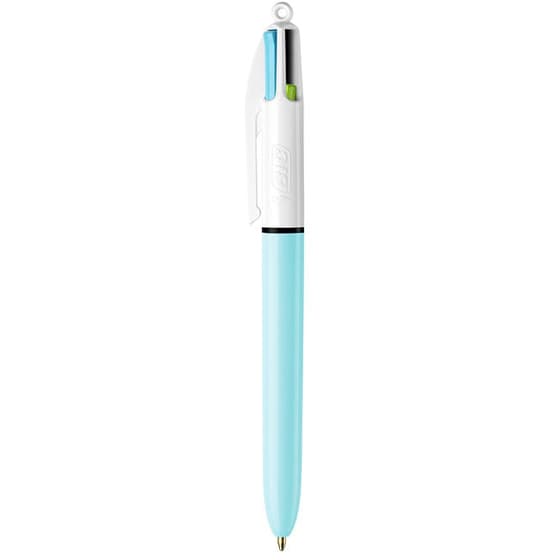 stylo-bille-bic-fun-4-couleurs-bleu-pastel-887776