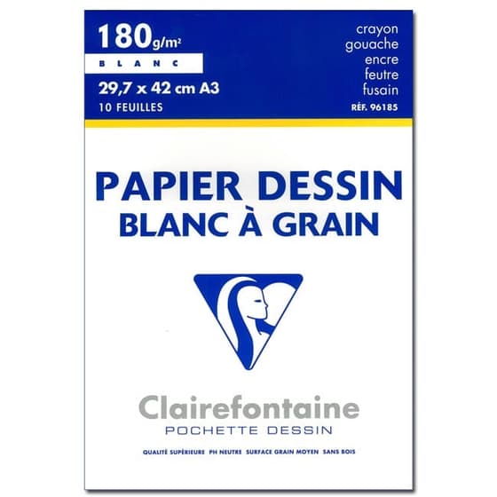 3805800-10-feuilles-dessin-a3-180g