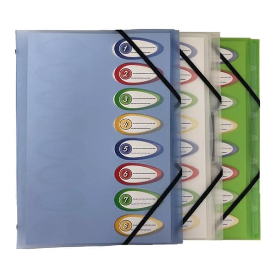 KIDKID01908BV-Trieur-PP-translucide-8-touches-avec-sommaire-bleu-ou-vert