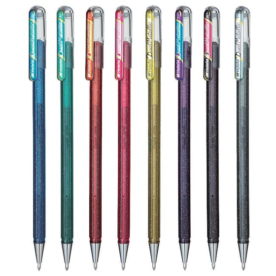k110-stylo-roller-pentel-dualmetallic-encre-gel-métallisee