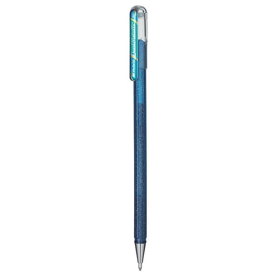 k110dcx-stylo-roller-pentel-dualmetallic-encre-gel-métallisee-bleu