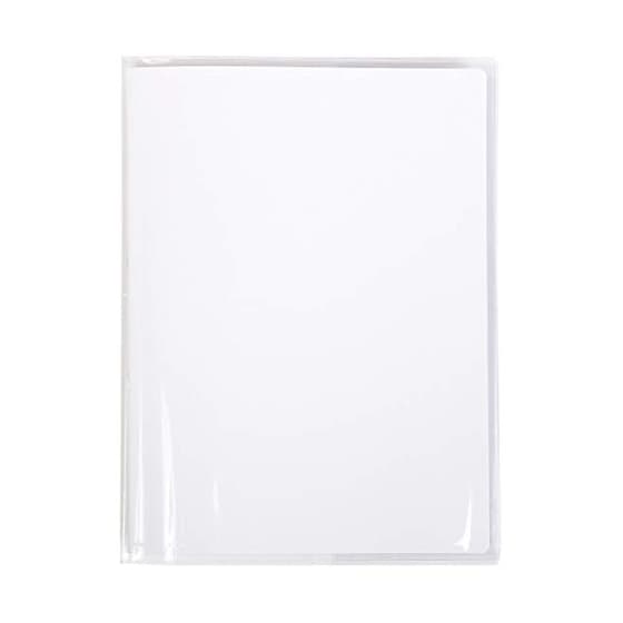 Protege-cahiers-a-rabat-marque-pages-17x22cm-translucide-incolore