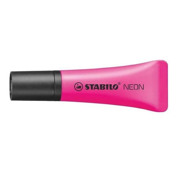 Surligneur-STABILO-Neon-Surligneur-rose-fluo