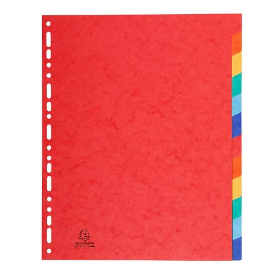Intercalaires-carton-6-ou-12-touches-pour-classeurs-A4