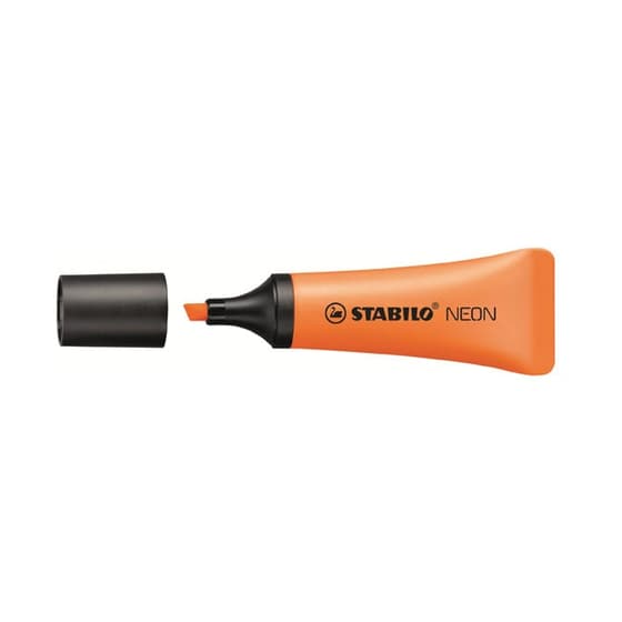 Surligneur-STABILO-Neon-Surligneur-orangefluo