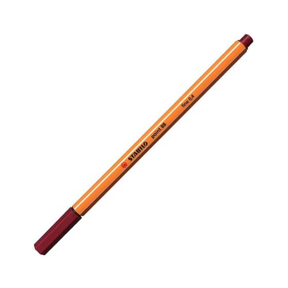 Stylo-feutre-STABILO-Point-88-pointe-fine-rouge