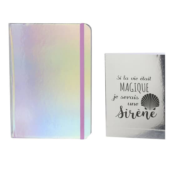 EC4085-lot-de-2-carnets-sirene-lignes-couverture-rigide-rose