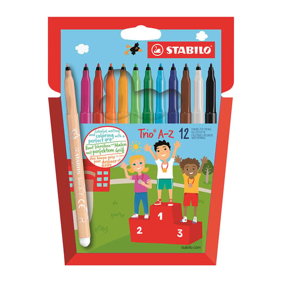 staf378111204-12-feutres-stabilo-trio a-z-pointe-moyenne