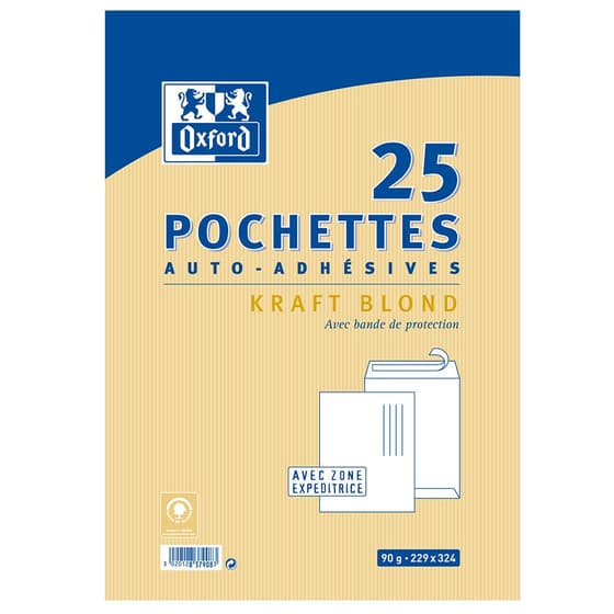 1001049846-25-enveloppes-kraft-a4-c4-auto-adhesives-oxford-90g