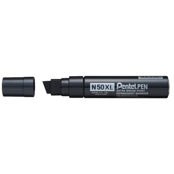 n50xla-marqueur-permanent-pentel-n50xl-pointe-biseautee-extra-large-noir