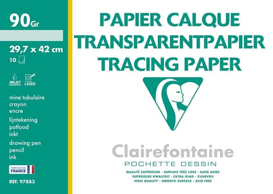 97883C-papier-calque-clairefontaine-10-feuilles-a3-90g