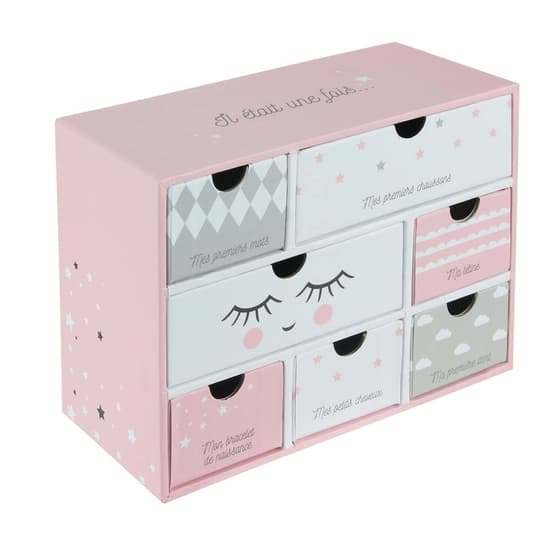 PU1031-boite-a-souvenir-7-tiroirs-tom-et-zoe-rose