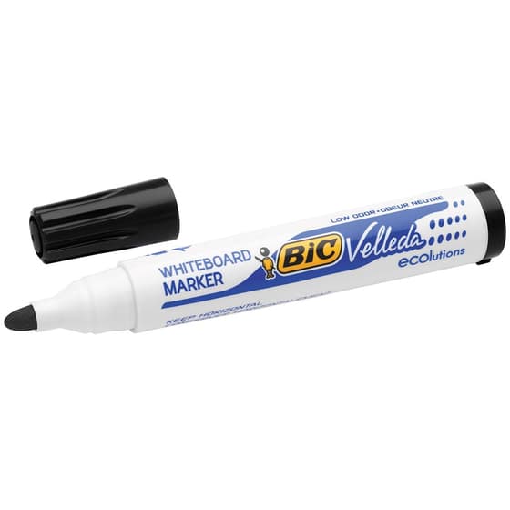 0341101--MARQUEUR-BIC-VELLEDA-POINTE-OGIVE-noir