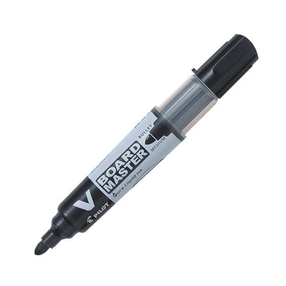 4902505355769-marqueur-tableau-blanc-rechargeable-pilot-vboard-master-pointe-conique-moyenne-noir