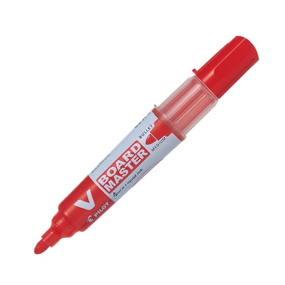4902505355776-marqueur-tableau-blanc-rechargeable-pilot-vboard-master-pointe-conique-moyenne-rouge