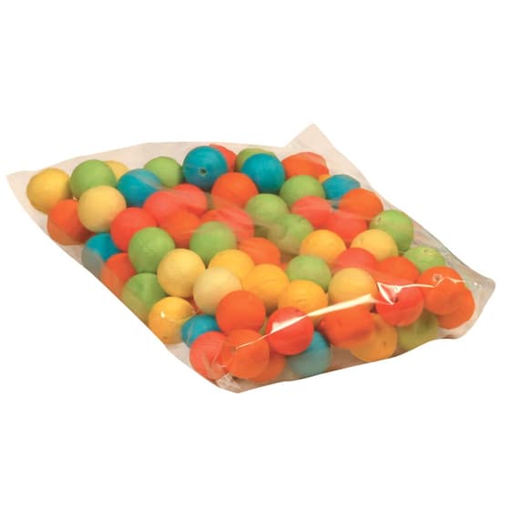 610028 - 100 boules couleurs assorties 25 mm