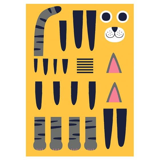 CLA201887C-kit-decoratif-animaux-pour-paquets-cadeaux-clairefontaine-1