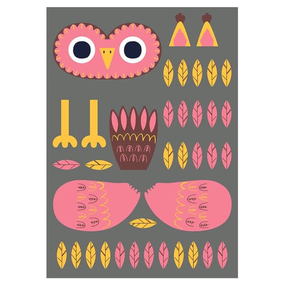 CLA201887C-kit-decoratif-animaux-pour-paquets-cadeaux-clairefontaine-2