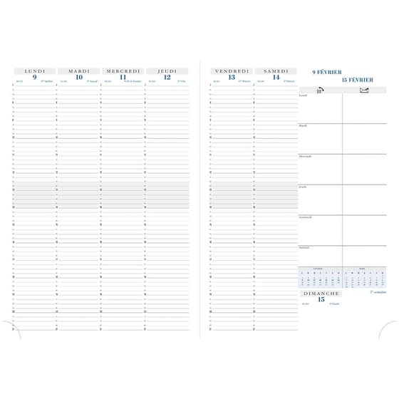29442E_agenda semainier exacompta consultation grand format barbara 2020