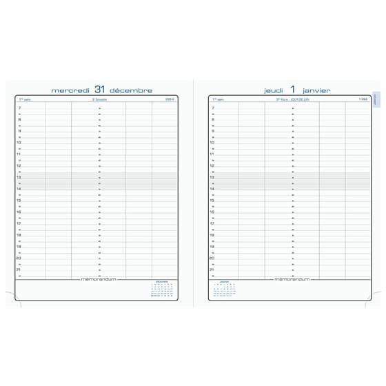 22412E_agenda exacompta journee planifiee 22 barbara 2020