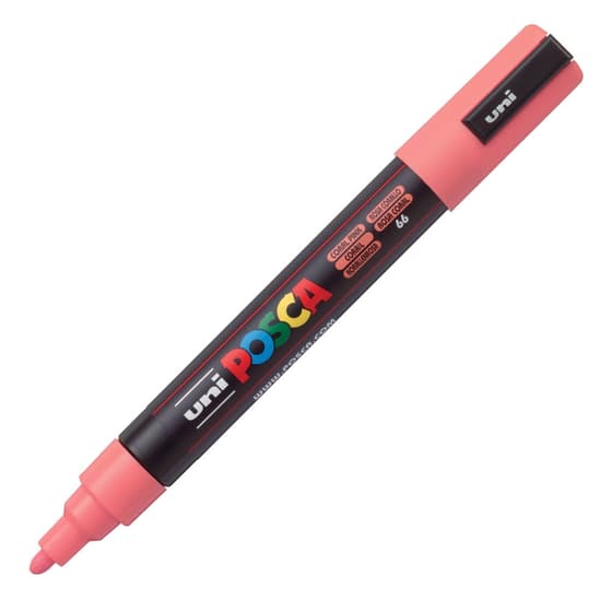 PC5M-C-marqueur-posca-pc5m-pointe-moyenne-corail