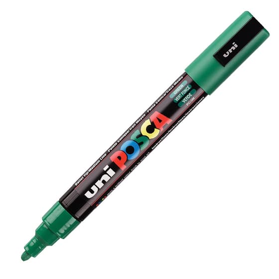 PC5M-VF-marqueur-posca-pc5m-pointe-moyenne-vert-fonce