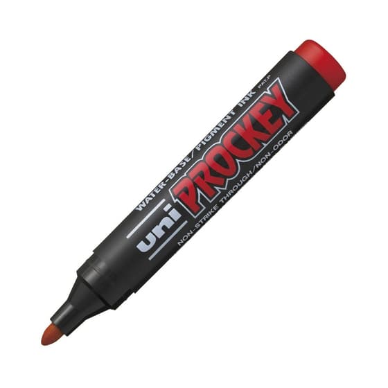 asspm122-marqueur-permanent-uniball-prockey-pointe-conique-moyenne-rouge