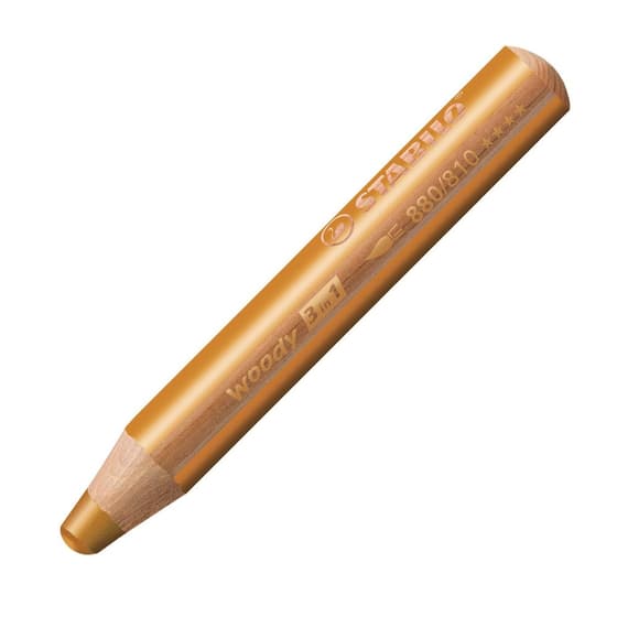 crayon-multi-talents-stabilo-woody-3en1-or