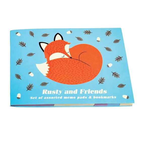 26654-carnet-de-notes-repositionnables-et-marque-pages-rusty-and-friends-1