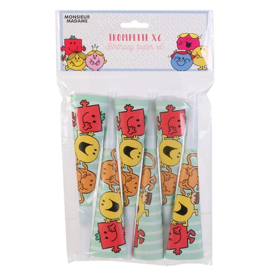 MM3263-6-trompettes-anniversaire-en-carton-monsieur-madame-bleu