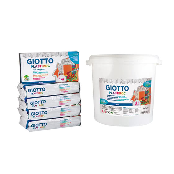 OMYF3358300-pate-a-modeler-autodurcissante-giotto-plastiroc-5kg-blanche