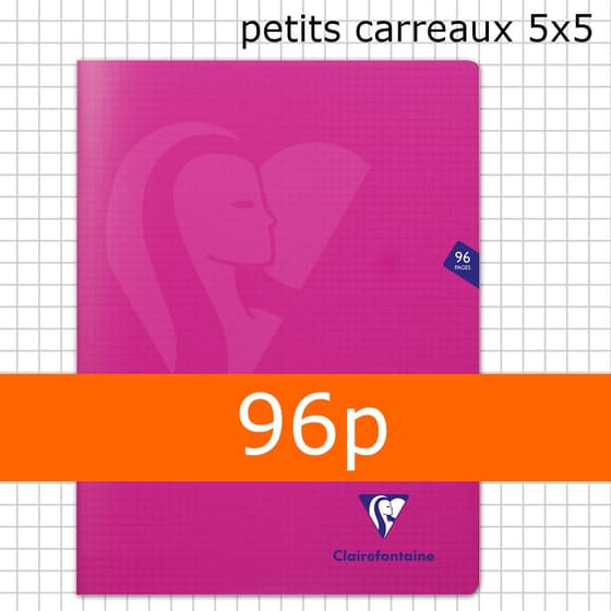 313362c-cahier-polypro-rose-clairefontaine-mimesys-rose-24x32-96p-petits-carreaux-5x5-90g
