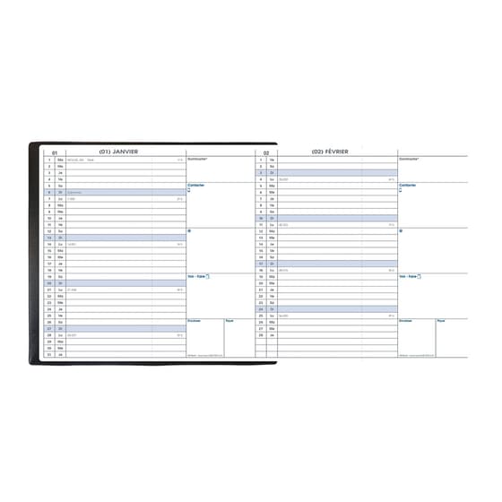 039013Q-agenda-mensuel-quovadis-minibest-fr-impala-7,5x14cm-2021-noir-1