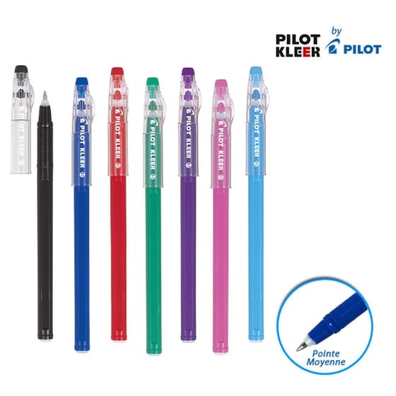 pil4902505523670P-stylo-bille-effacable-pilot-kleer-pointe-moyenne