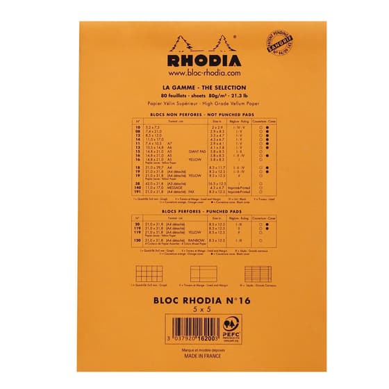 CLA16200C-bloc-rhodia-orange-a5-n16-160-pages-petits-carreaux-5x5-non-perfore-1