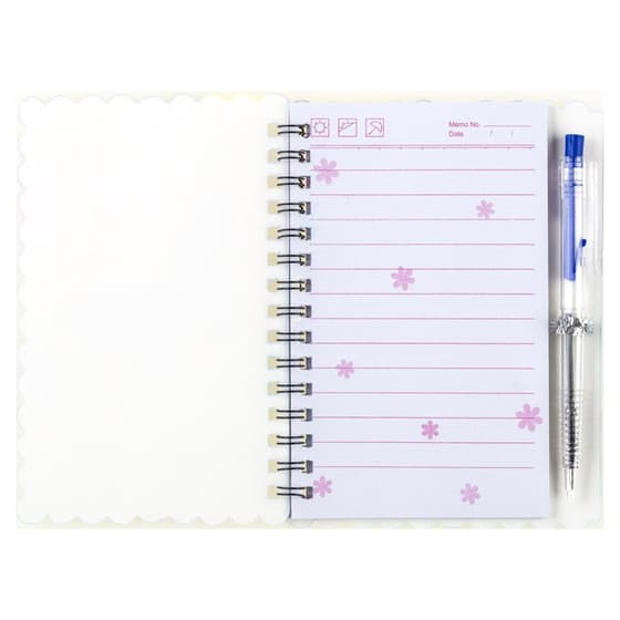 CEN81985-carnet-a-spiral-sirene-a6-60p-ligne-avec-stylo