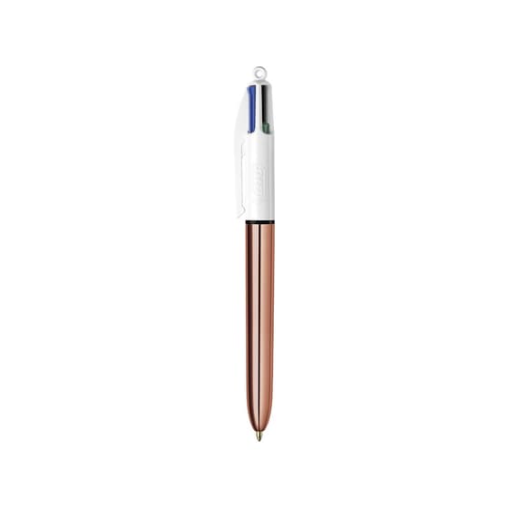 BIC951737-stylo-4-couleurs-retractable-pointe-moyenne-bic-shine-or-rose