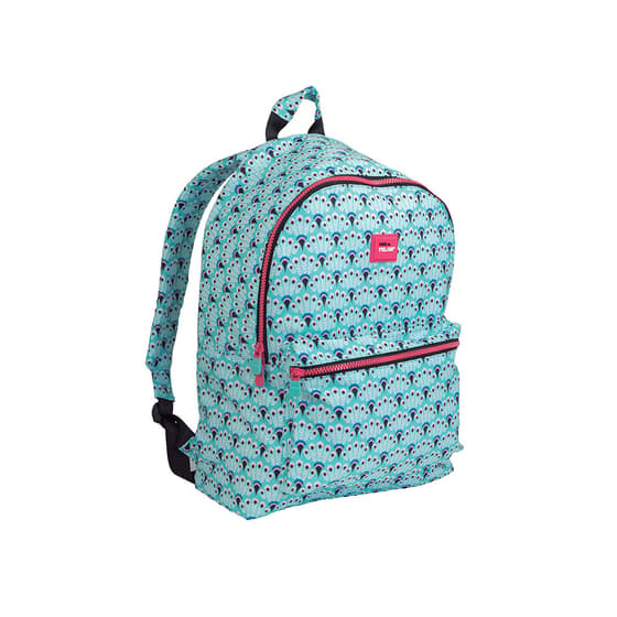 MIL624605PCKB-sac-a-dos-milan-peacock-1-compartiment-turquoise-1