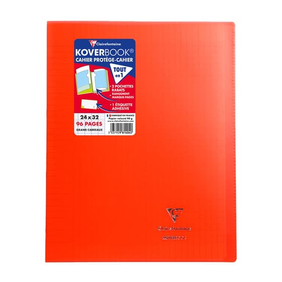 cla981414C-cahier-koverbook-polypro-rouge-clairefontaine-24x32-96p-grands-carreaux-marque-pages-2