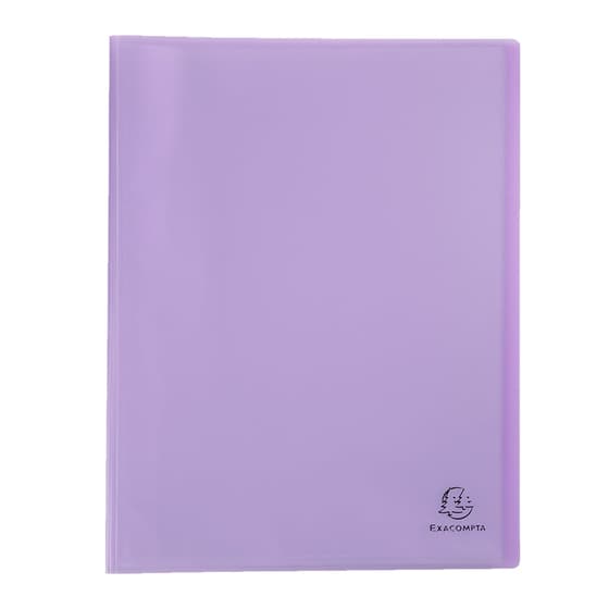 EXA88475E-protege-documents-a4-exacompta-chromaline-pastel-80-vues-40-pochettes-mauve