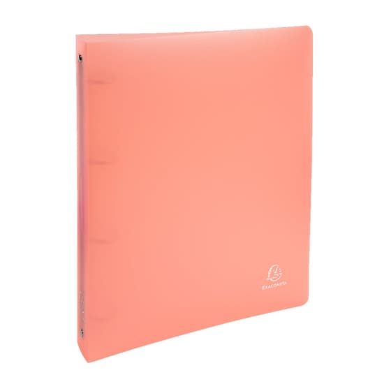 EXA51977E-classeur-souple-a4-exacompta-chromaline-pastel-4-anneaux-dos-4cm-polypro-corail