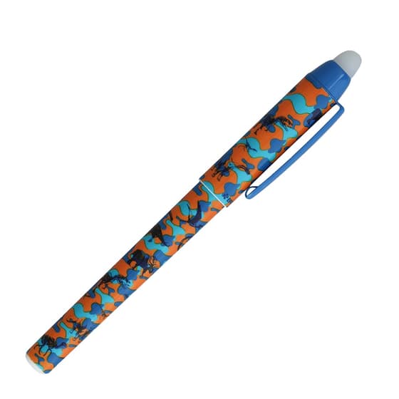 KR24392-stylo-bille-effacable-effacink-dino-orange-encre-bleue-3