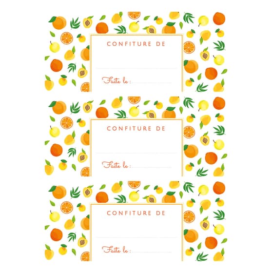 AVECONF21J-21-etiquettes-pots-de-confiture-fruits-jaunes-avery-95-x-40-mm-2