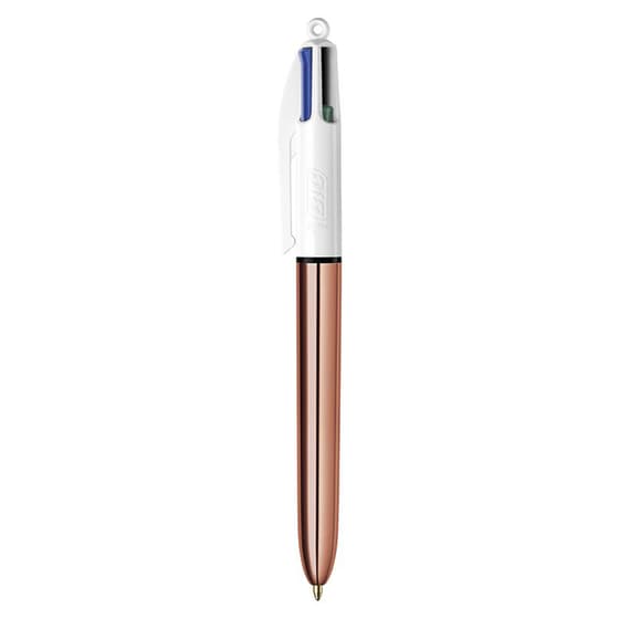 BIC951737-stylo-4-couleurs-retractable-pointe-moyenne-bic-shine-or-rose
