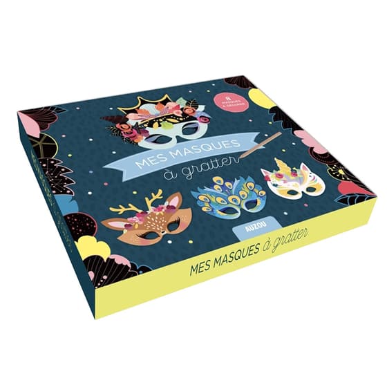 AUZ9782733876701-mes-masques-a-gratter-auzou-editions-8-masques-a-decorer