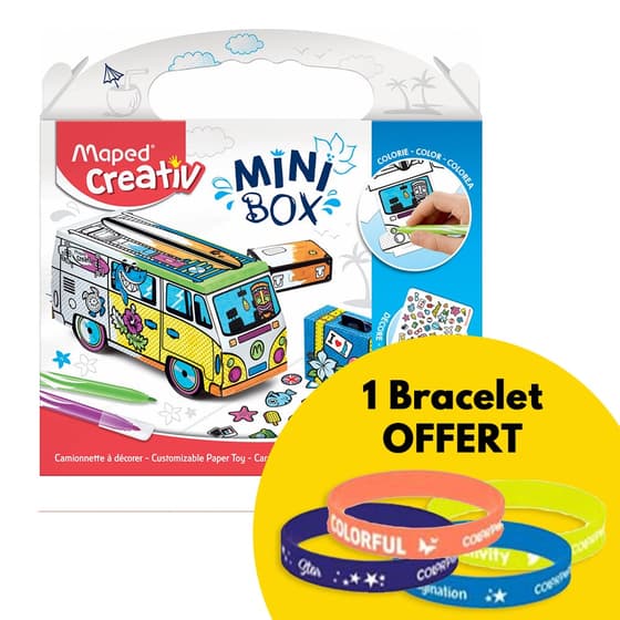 MAPED-CREATIV-Minibox-PaperToy-plus-1-bracelet-offert