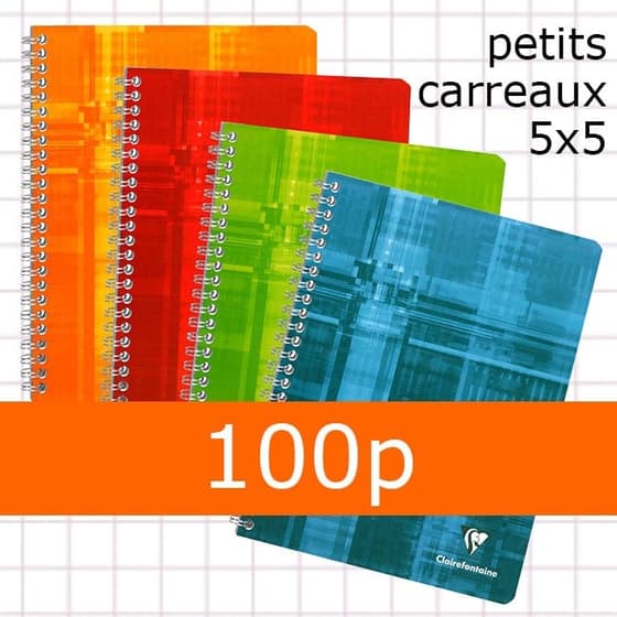 cahier-scolaire-spirale-5x5-100p-clairefontaine