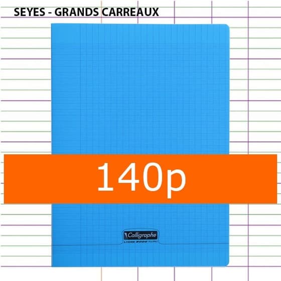 Cahier-24x32-séyès-couverture-plastique-bleue-140pages-CLA18292