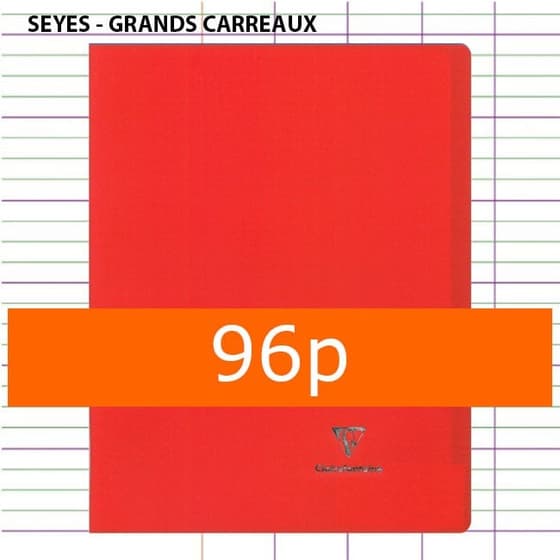 cahier-koverbook-seyes-96p-rouge-CLA951414