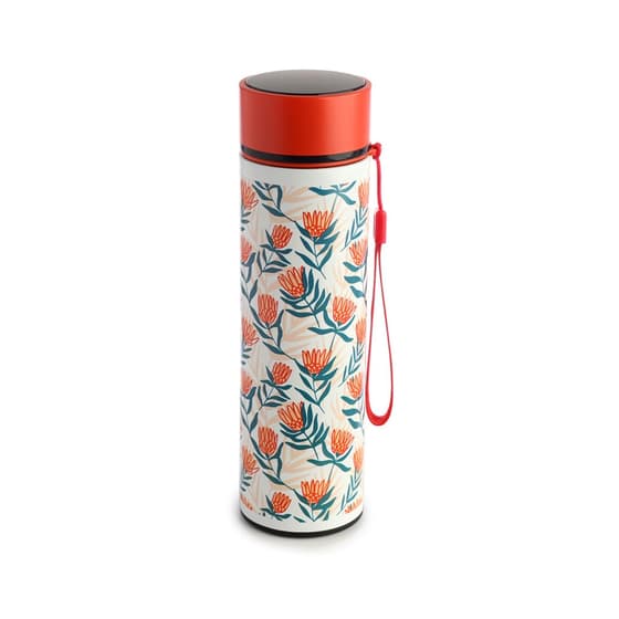 PUCBOT141-gourde-inox-isotherme-fleurs-proteas-thermometre-digital-et-infuseur-5